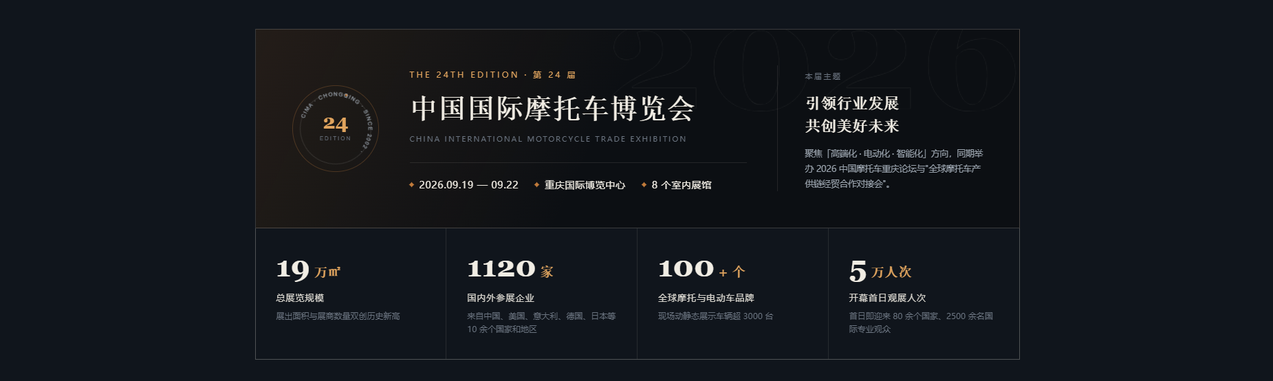 重庆摩托车企业营销推广单页设计html效果！